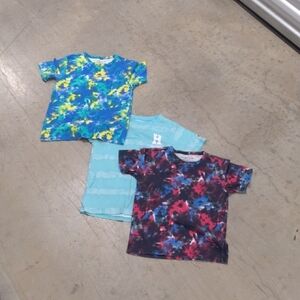 Tommy Hilfiger Boy's 3 Pack T-shirt Size S 8/10 & 1 Size 7 Multicolor NICE!